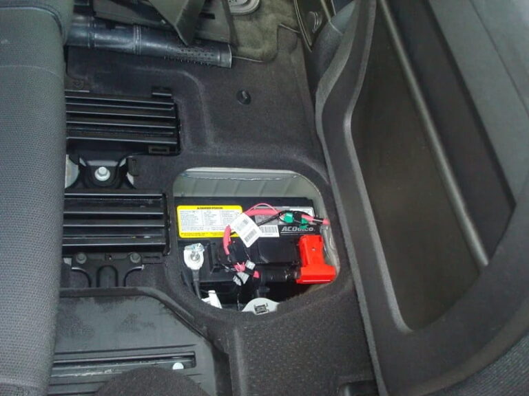 Battery Location On A Chevy Traverse